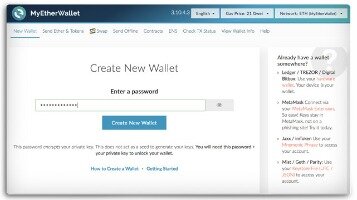 how to create an ethereum wallet