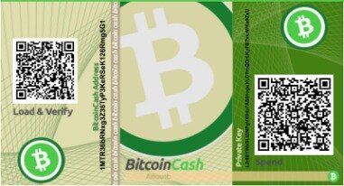 how to send bitcoin from paper wallet