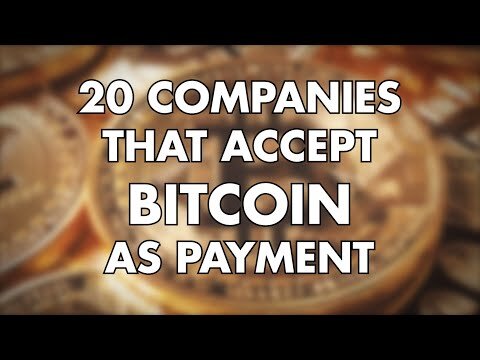 what businesses accept bitcoin